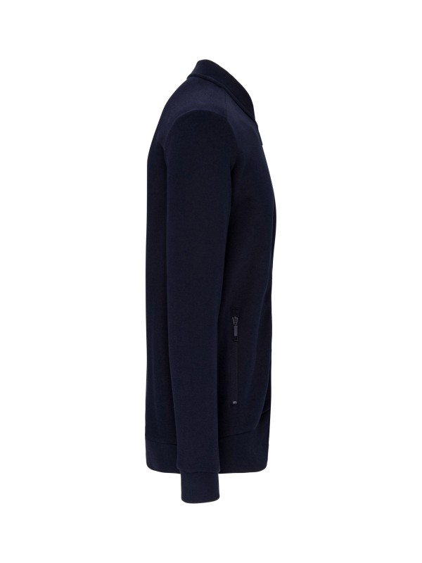 Casaco cardado com fecho - K4002