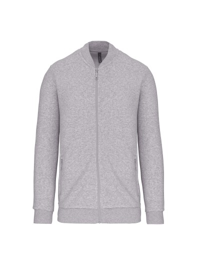 Casaco cardado com fecho - K4002