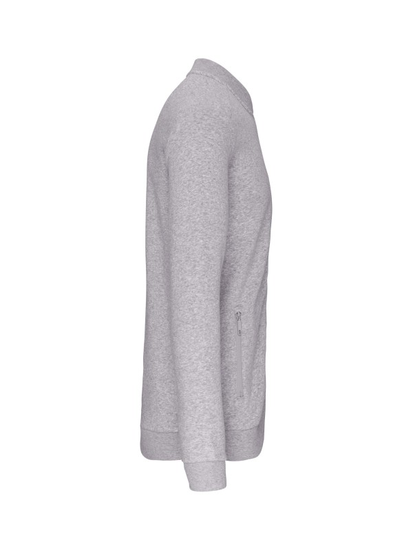 Casaco cardado com fecho - K4002