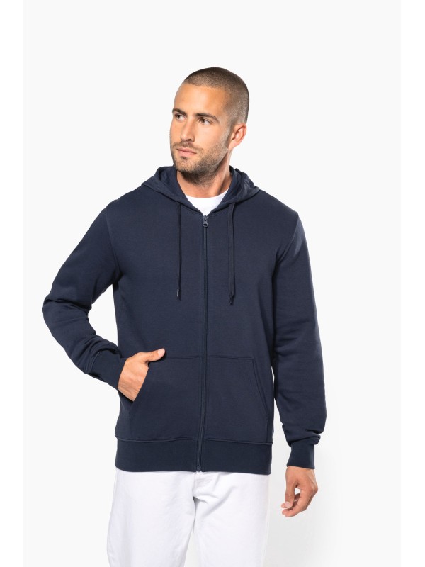 Sweatshirt com Capuz e Fecho Homem - K4030