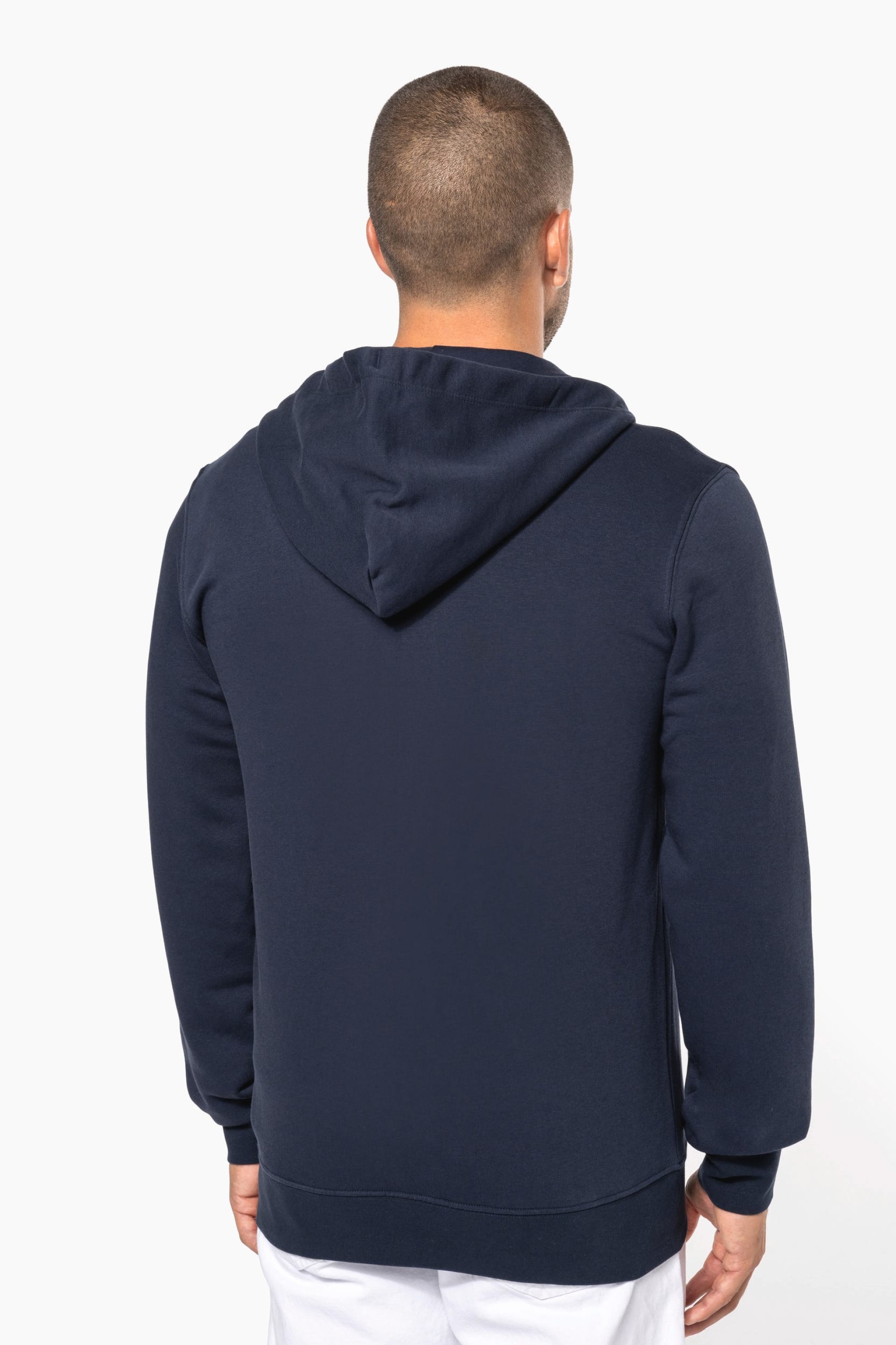 Sweatshirt com Capuz e Fecho Homem - K4030