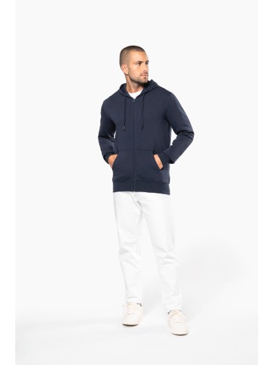 Sweatshirt com Capuz e Fecho Homem - K4030