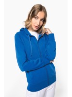 Sweatshirt eco-responsvel com capuz e fecho - K4031