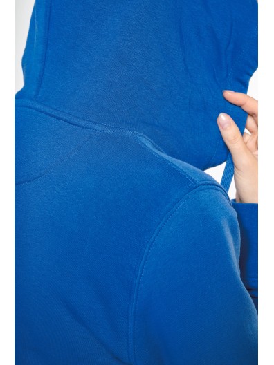 Sweatshirt eco-respons�vel com capuz e fecho - K4031