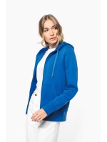 Sweatshirt eco-responsvel com capuz e fecho - K4031