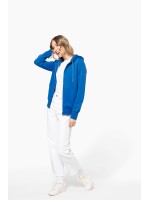 Sweatshirt eco-responsvel com capuz e fecho - K4031