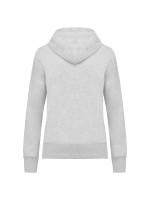 Sweatshirt eco-responsvel com capuz e fecho