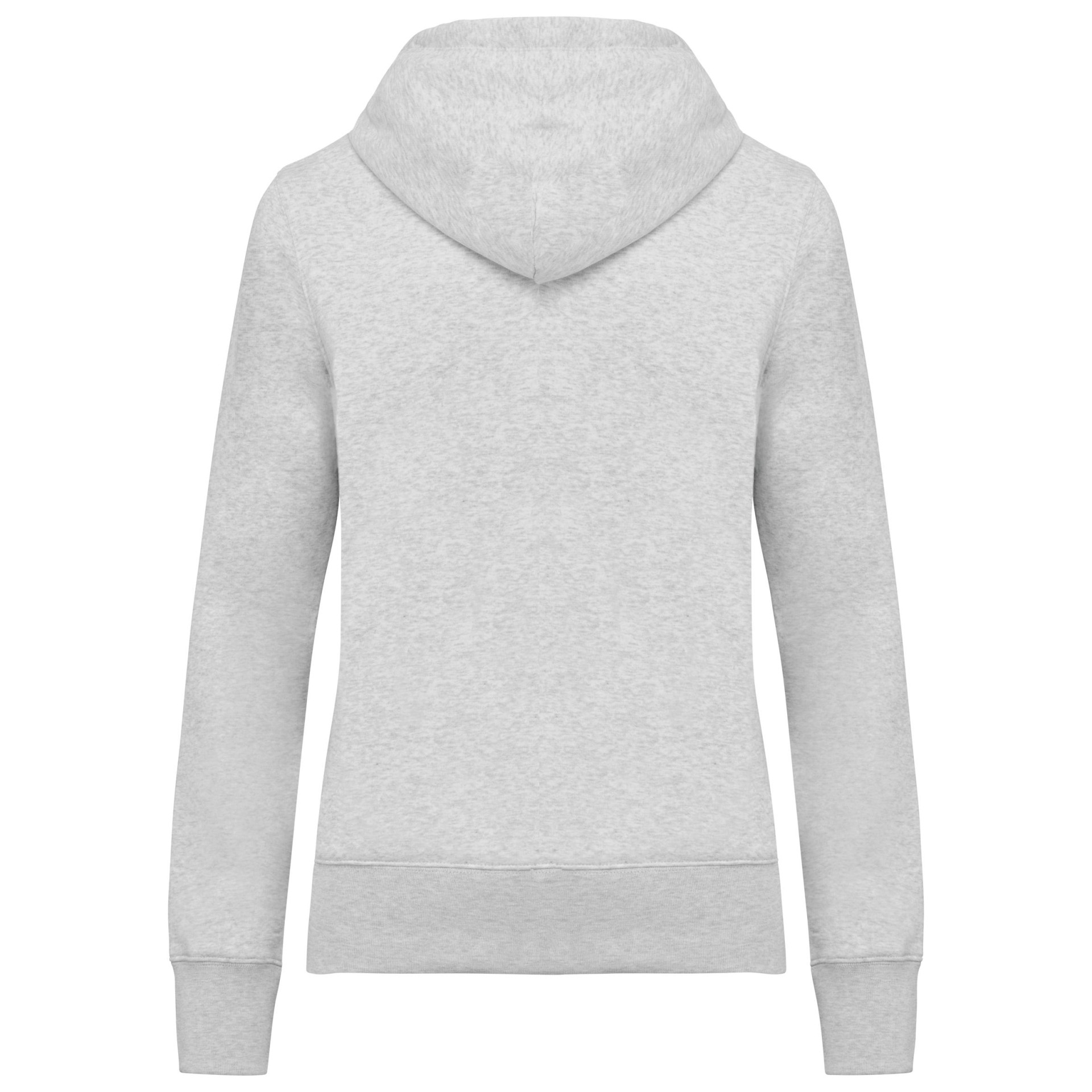 Sweatshirt eco-responsável com capuz e fecho