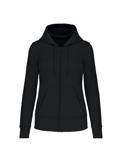 Sweatshirt eco-responsvel com capuz e fecho - K4031C