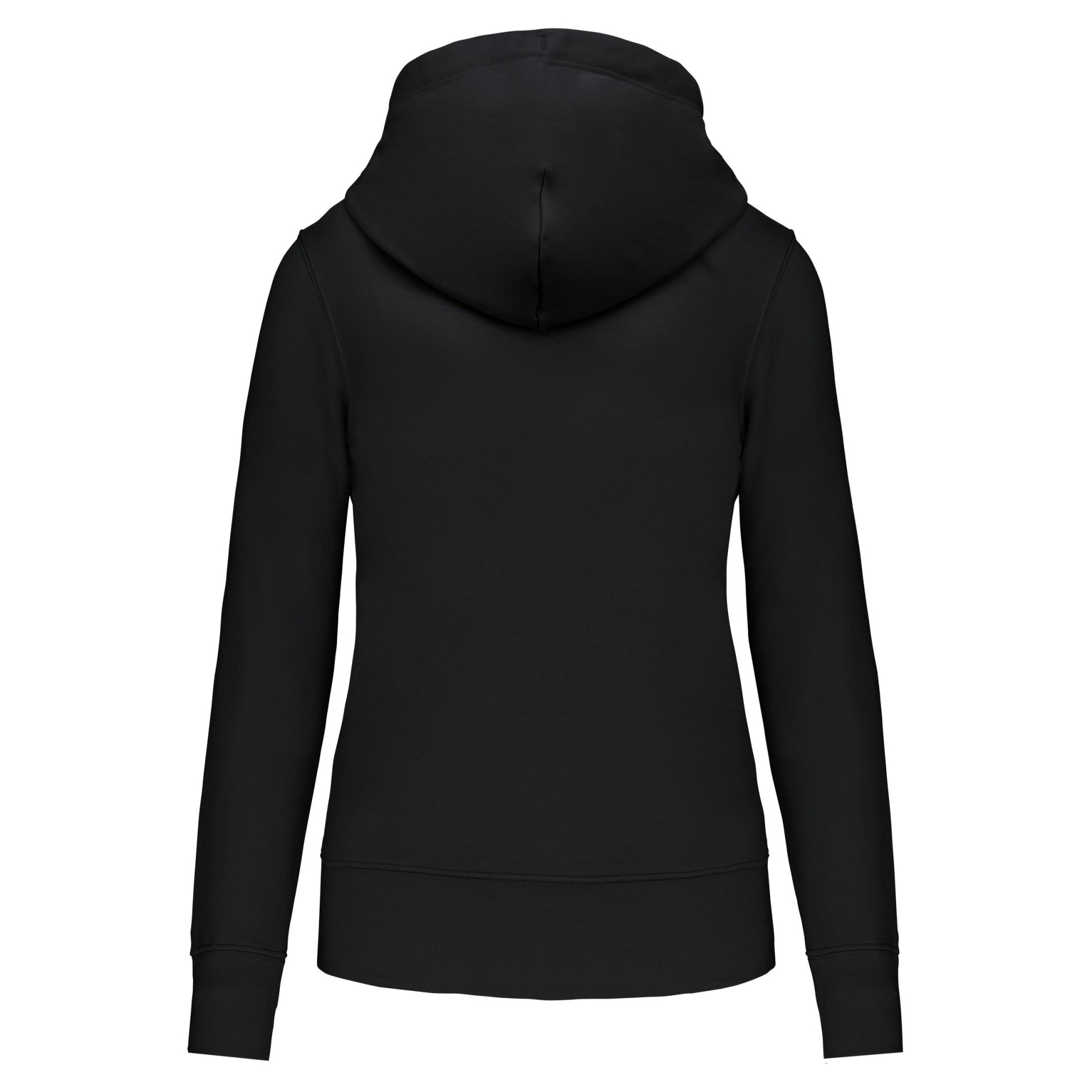 Sweatshirt eco-responsável com capuz e fecho - K4031C