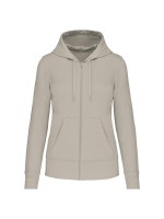 Sweatshirt eco-responsvel com capuz e fecho - K4031C