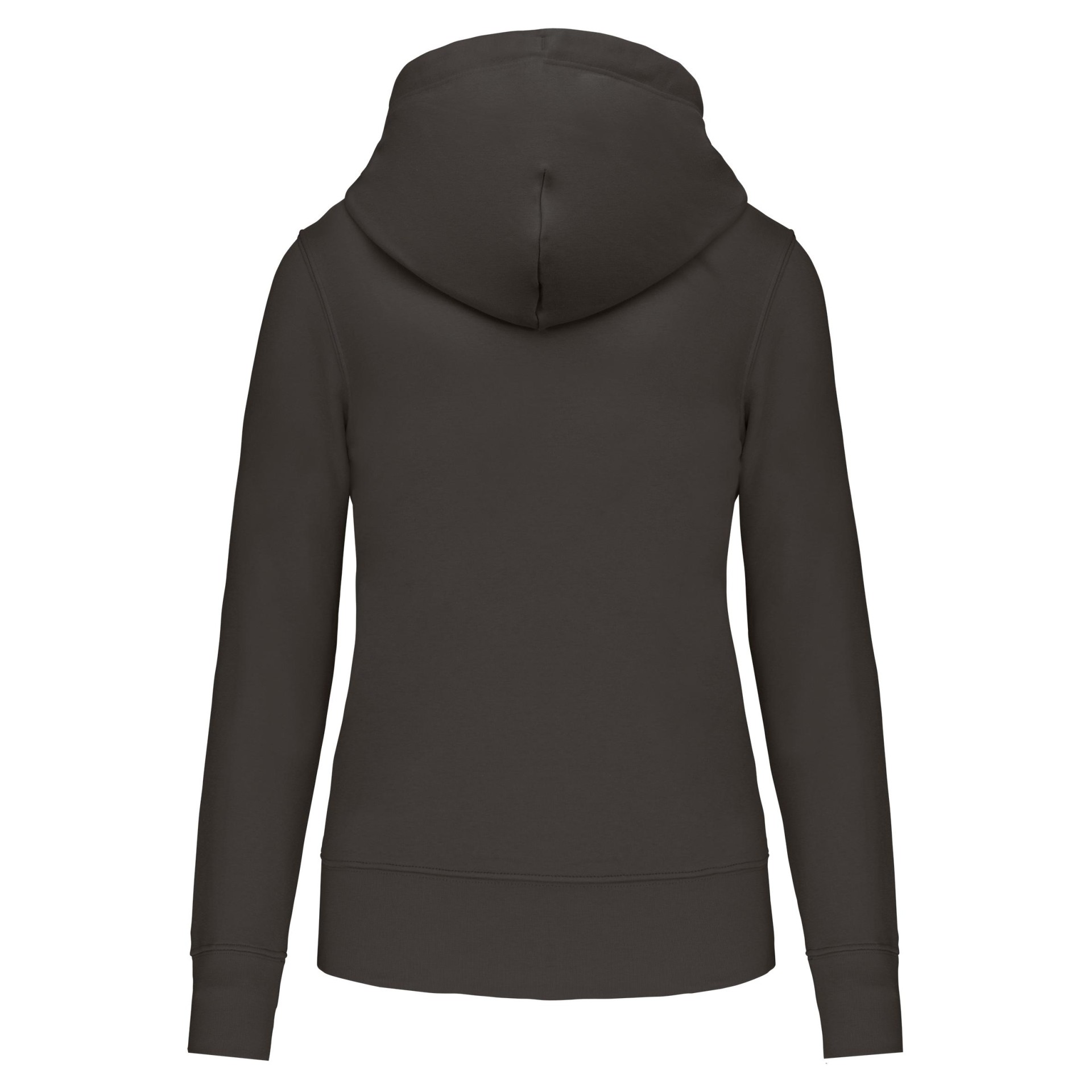 Sweatshirt eco-responsável com capuz e fecho - K4031C