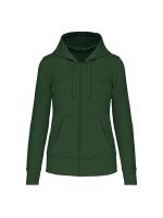 Sweatshirt eco-responsvel com capuz e fecho - K4031C