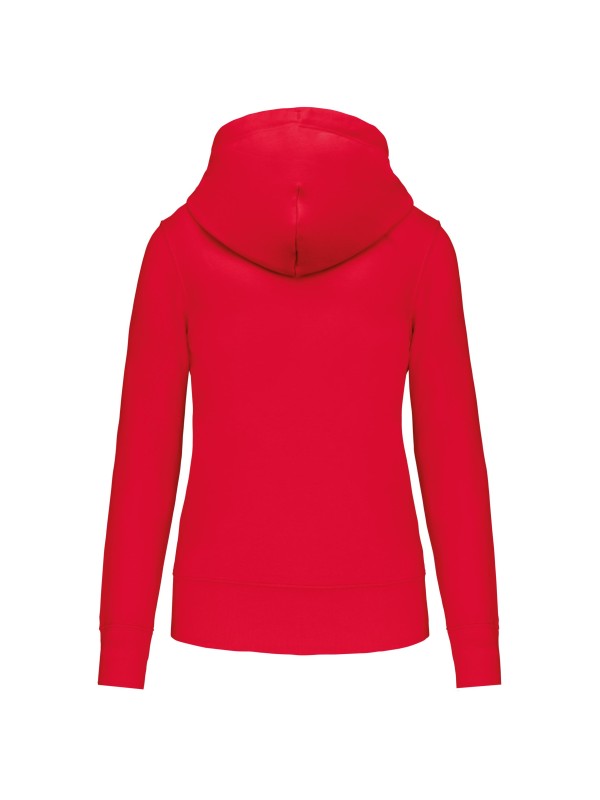 Sweatshirt eco-responsável com capuz e fecho - K4031C