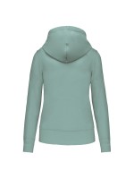 Sweatshirt eco-responsvel com capuz e fecho - K4031C