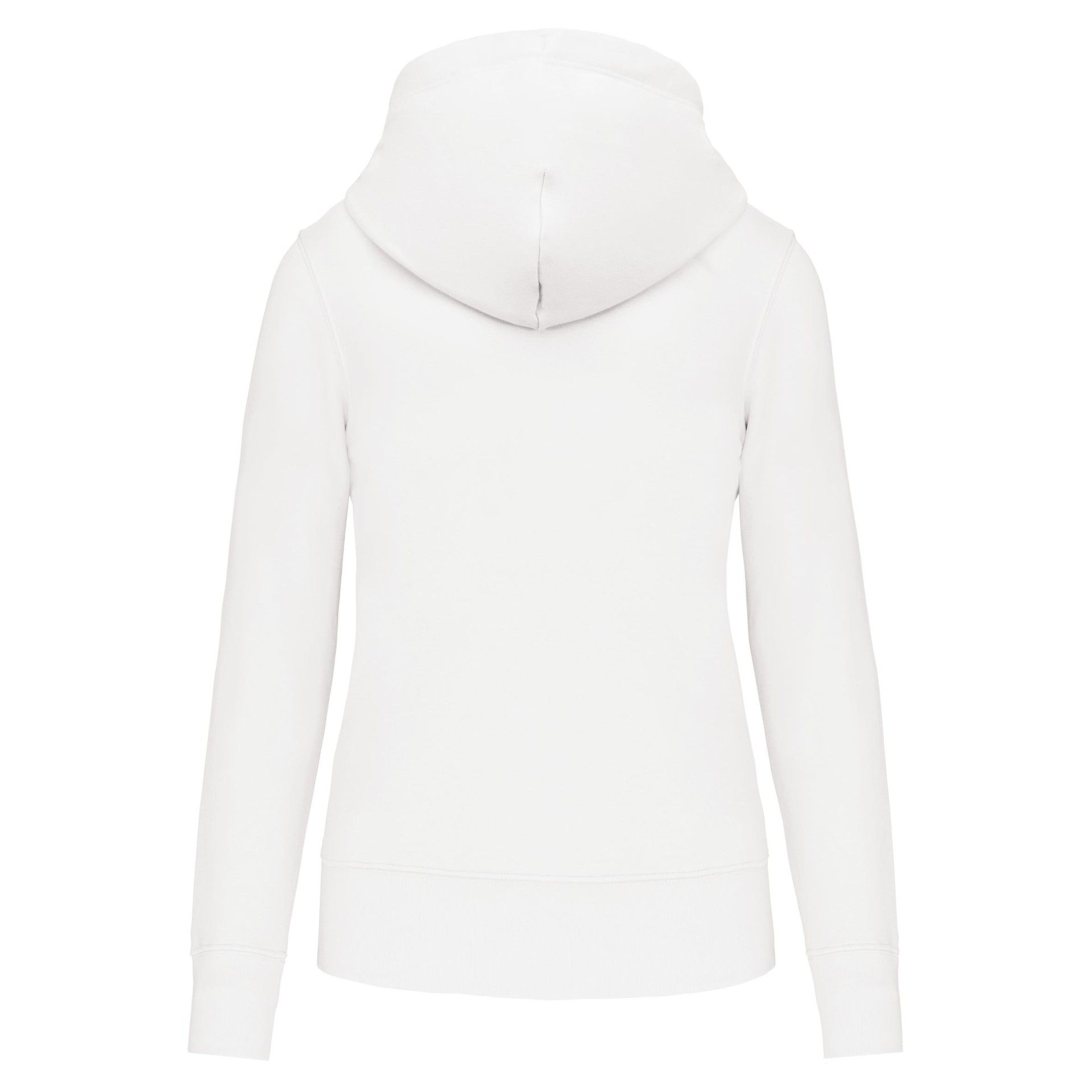Sweatshirt eco-responsável com capuz e fecho - K4031