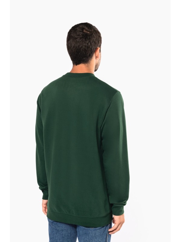 Sweatshirt decote redondo reciclada unissexo - K4040C