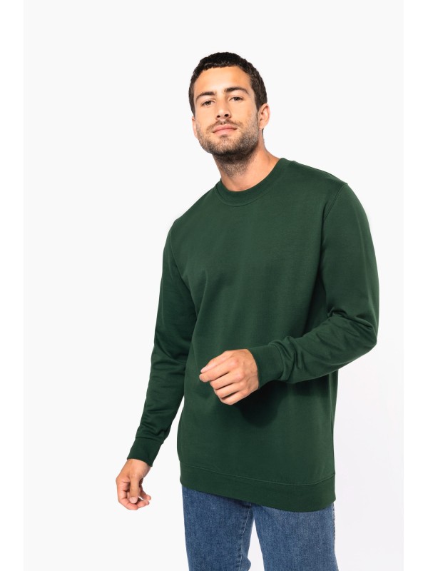 Sweatshirt decote redondo reciclada unissexo - K4040C