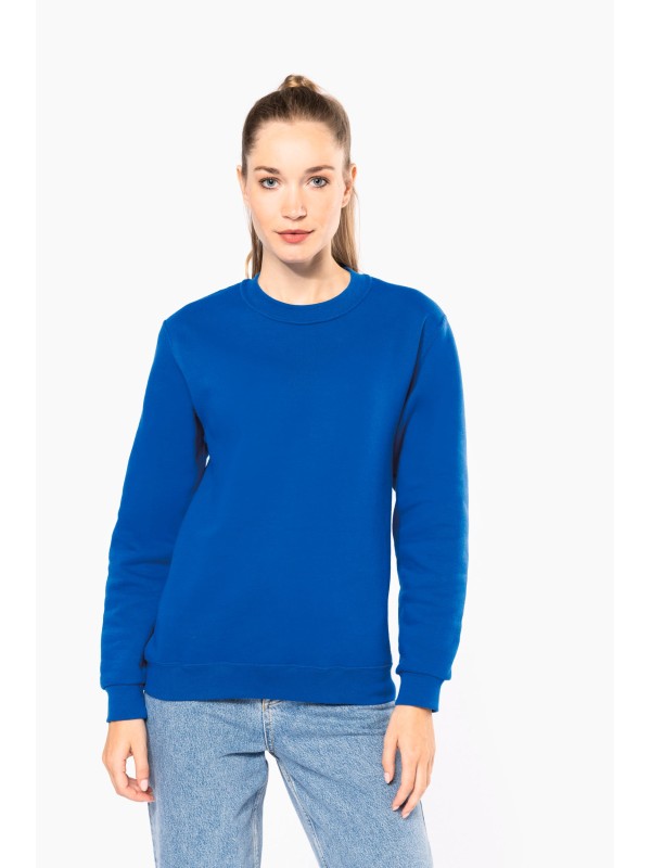 Sweatshirt decote redondo reciclada unissexo - K4040C