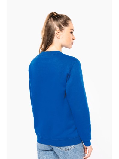 Sweatshirt decote redondo reciclada unissexo - K4040C