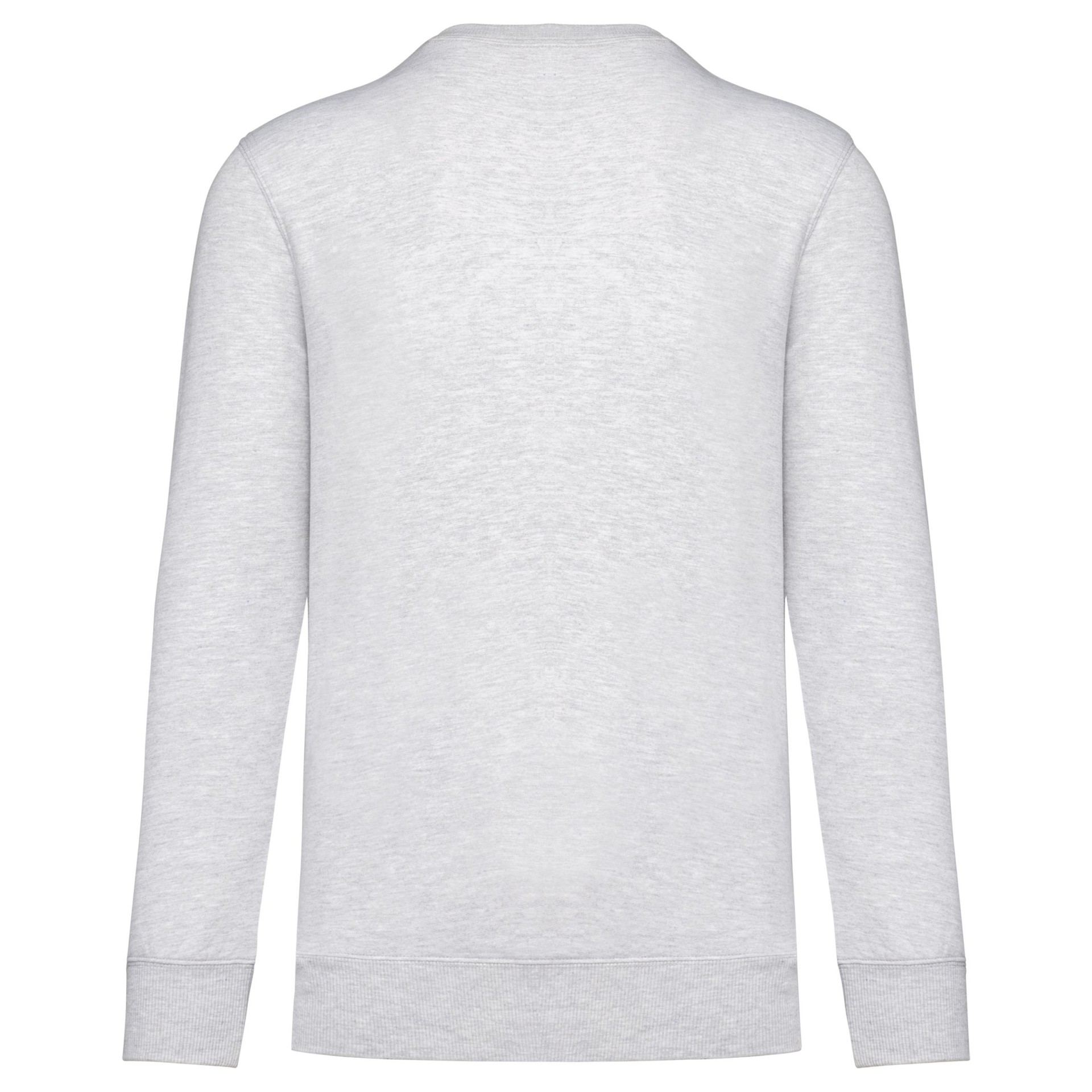 Sweatshirt decote redondo reciclada unissexo - K4040A