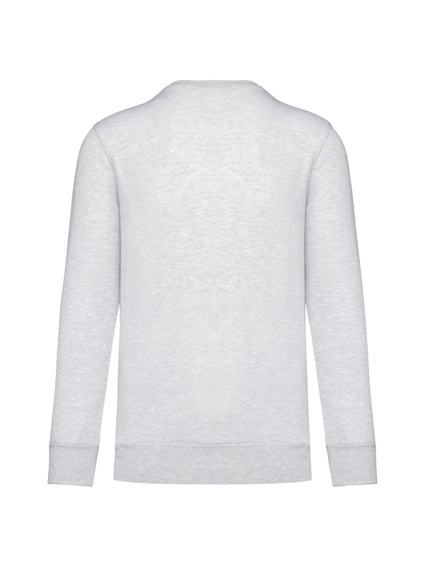 Sweatshirt decote redondo reciclada unissexo - K4040A