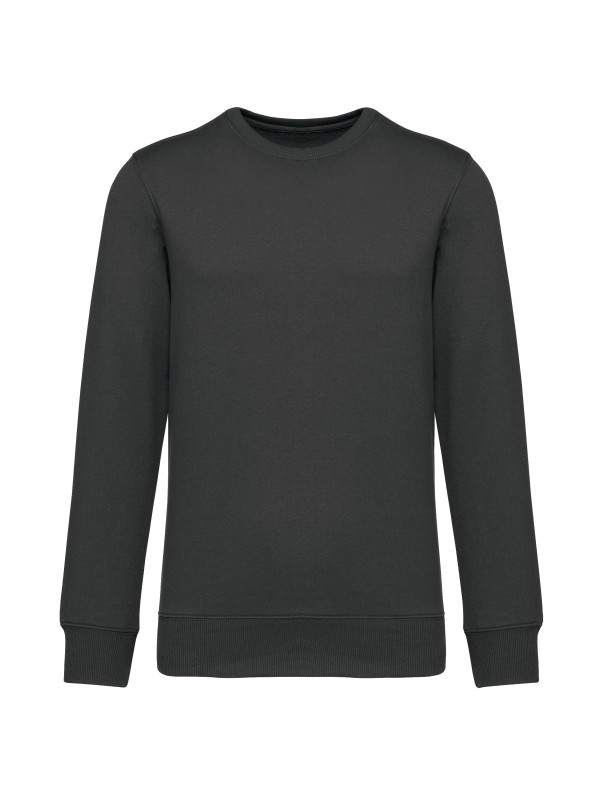 Sweatshirt decote redondo reciclada unissexo - K4040C