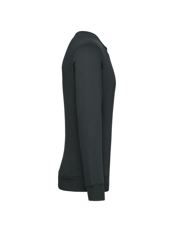 Sweatshirt decote redondo reciclada unissexo - K4040C
