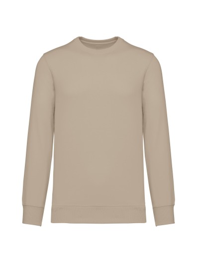 Sweatshirt decote redondo reciclada unissexo - K4040C