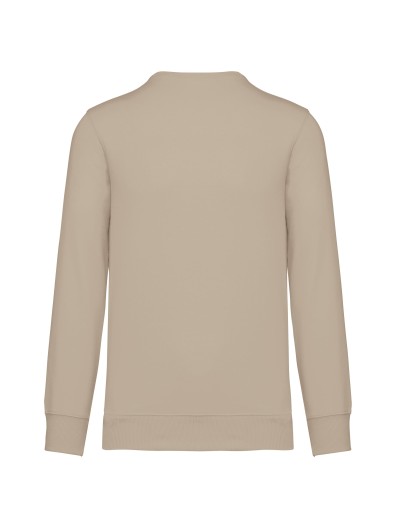 Sweatshirt decote redondo reciclada unissexo - K4040C