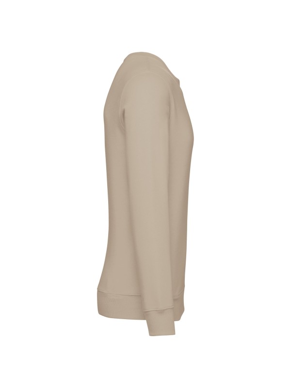 Sweatshirt decote redondo reciclada unissexo - K4040C