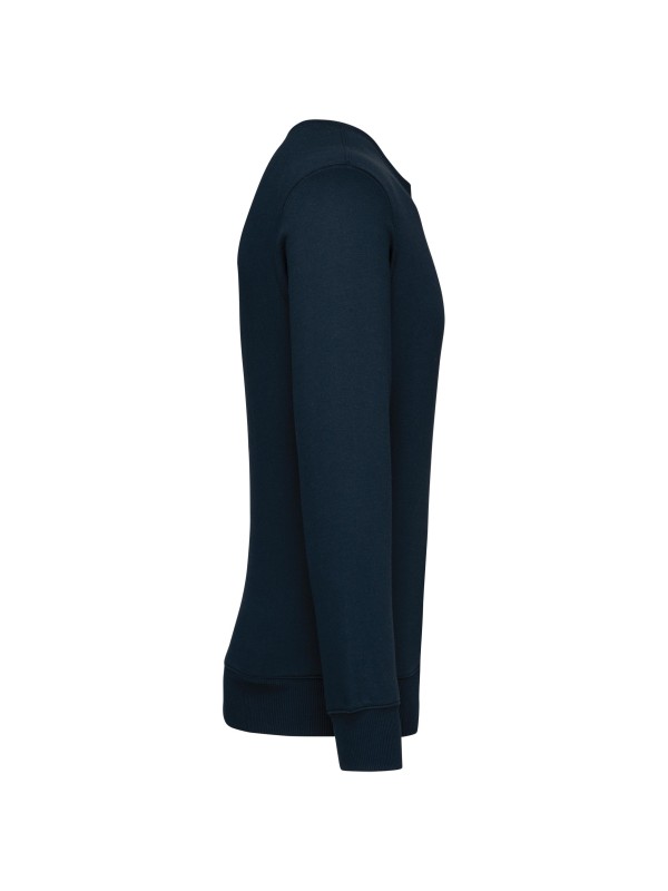 Sweatshirt decote redondo reciclada unissexo - K4040C