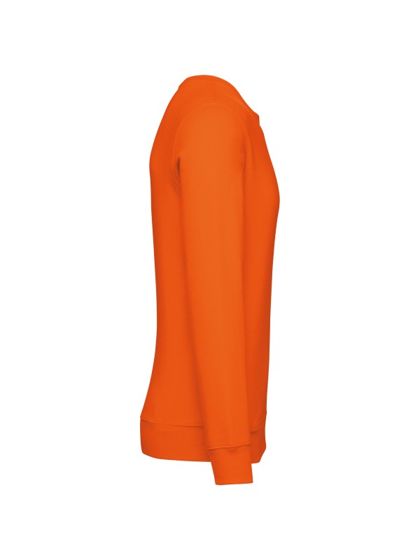 Sweatshirt decote redondo reciclada unissexo - K4040C