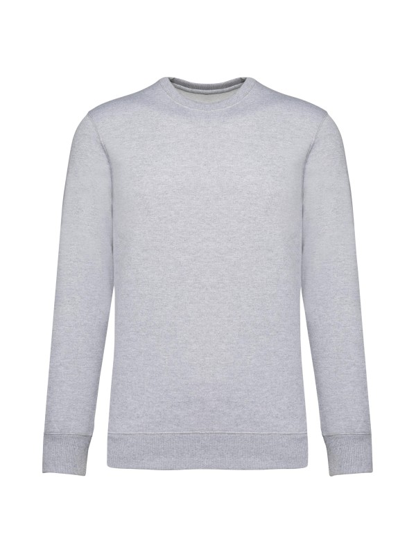 Sweatshirt decote redondo reciclada unissexo - K4040A