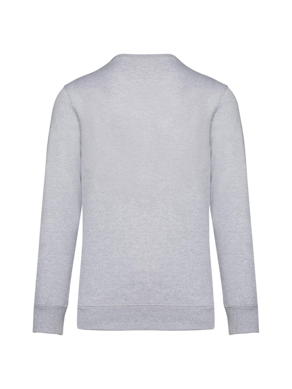 Sweatshirt decote redondo reciclada unissexo - K4040A