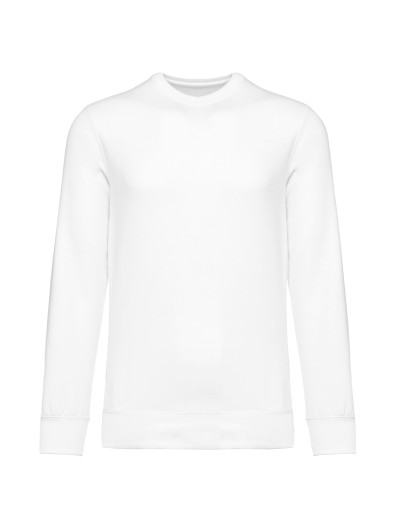 Sweatshirt decote redondo reciclada unissexo - K4040