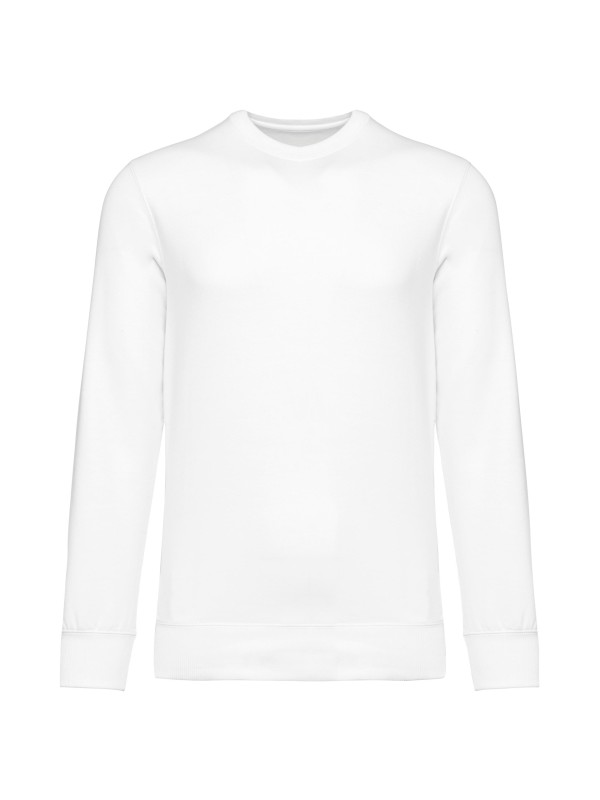 Sweatshirt decote redondo reciclada unissexo - K4040