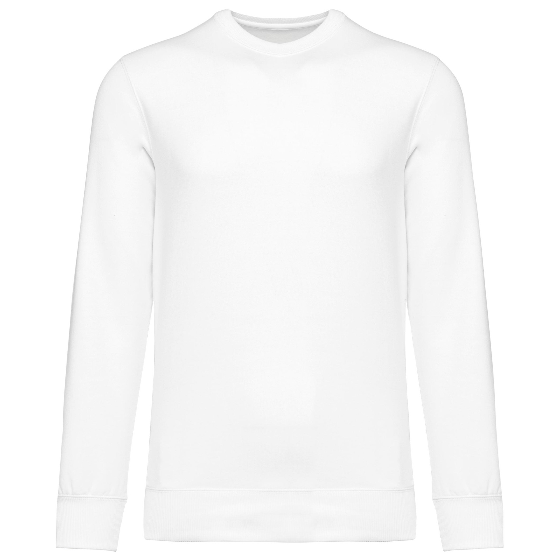 Sweatshirt decote redondo reciclada unissexo - K4040