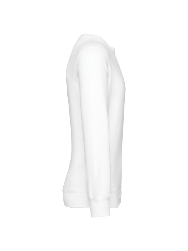 Sweatshirt decote redondo reciclada unissexo - K4040