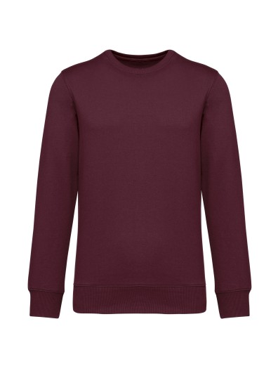 Sweatshirt decote redondo reciclada unissexo - K4040C