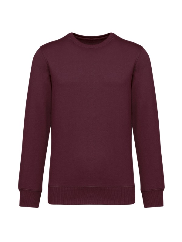 Sweatshirt decote redondo reciclada unissexo - K4040C