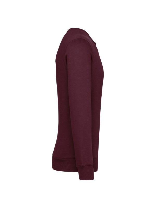Sweatshirt decote redondo reciclada unissexo - K4040C