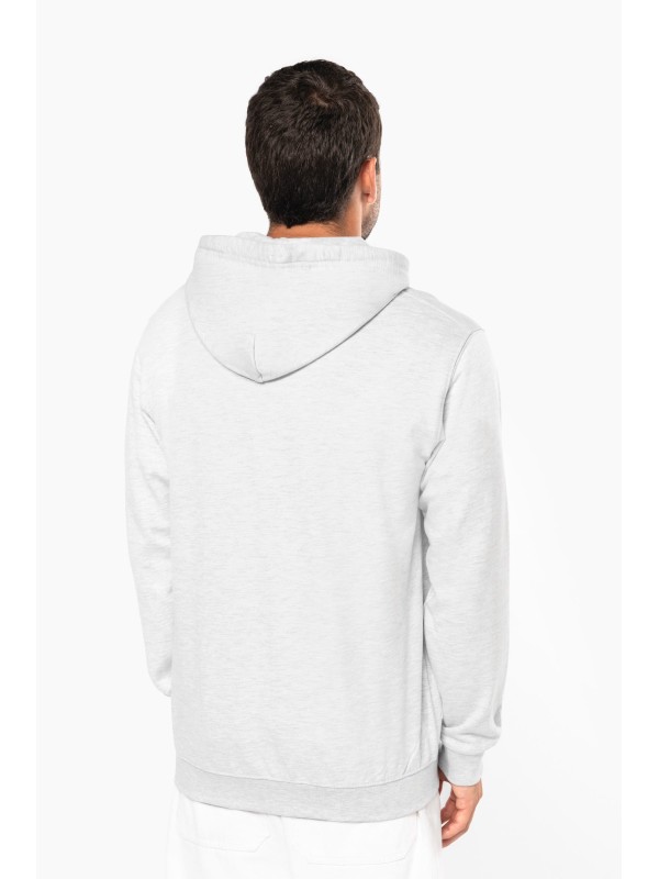 Sweatshirt reciclada com capuz unissexo - K4041