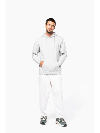 Sweatshirt reciclada com capuz unissexo - K4041