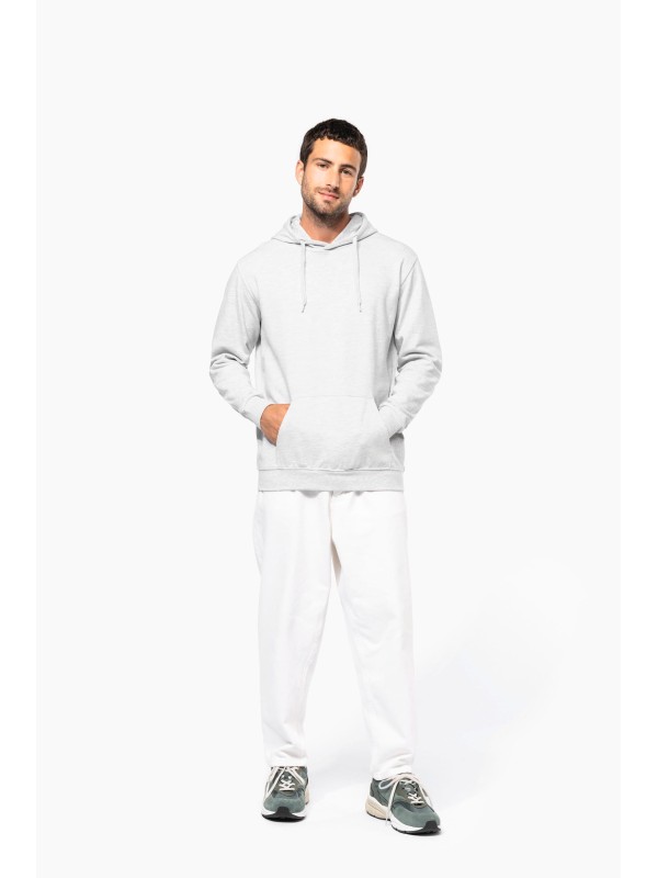 Sweatshirt reciclada com capuz unissexo - K4041