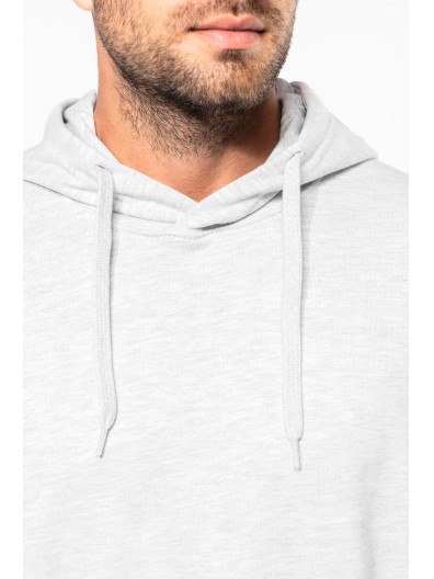 Sweatshirt reciclada com capuz unissexo - K4041