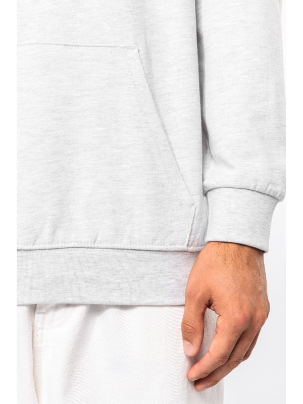 Sweatshirt reciclada com capuz unissexo - K4041