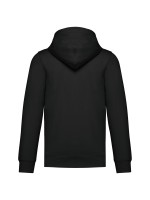 Sweatshirt reciclada com fecho e capuz unissexo - K4042