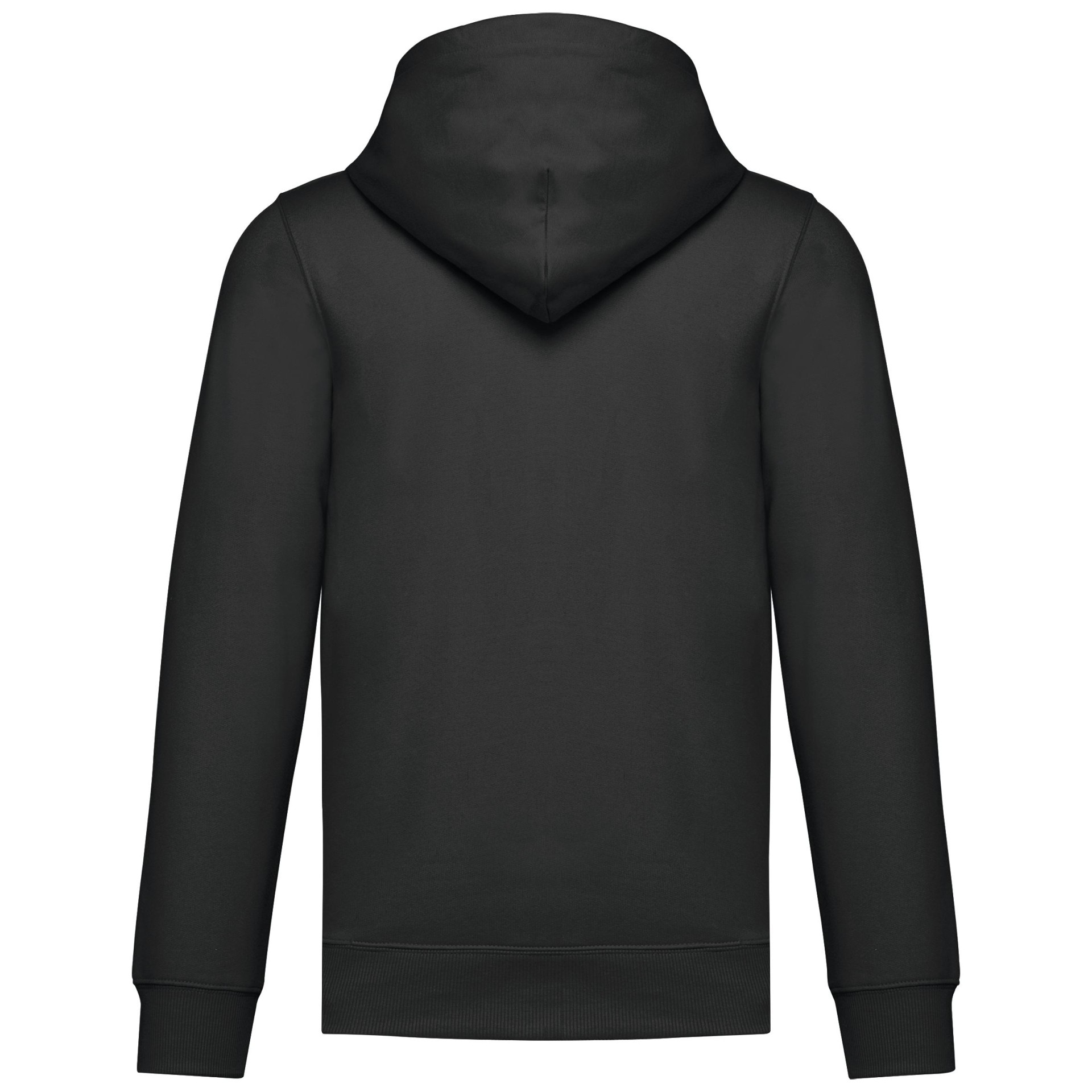 Sweatshirt reciclada com fecho e capuz unissexo - K4042