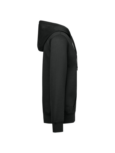 Sweatshirt reciclada com fecho e capuz unissexo - K4042